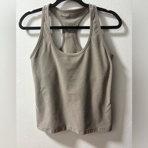 Beyond Yoga Women's Taupe Tank Top